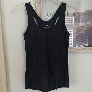 Size Xsmall 90 Degree by Reflex Charcoal Gray Tank Top